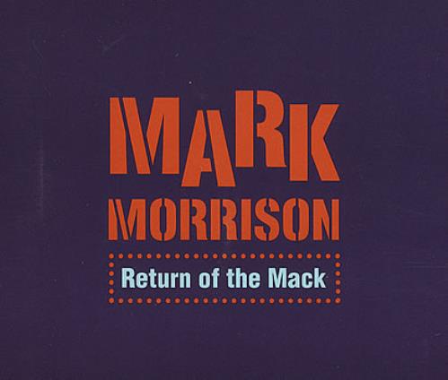 LP Mark Morrison Return of the Mack 12㌅（US盤 MARK MORRISON